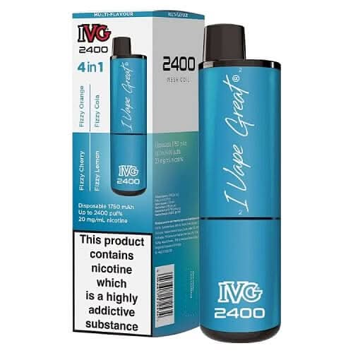 IVG 2400 Disposable Vape Device -Fizzy Edition